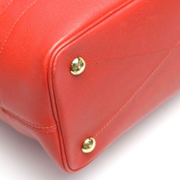 Louis Vuitton Tote Bag Monogram Citadin PM Red - Picture 6 of 14